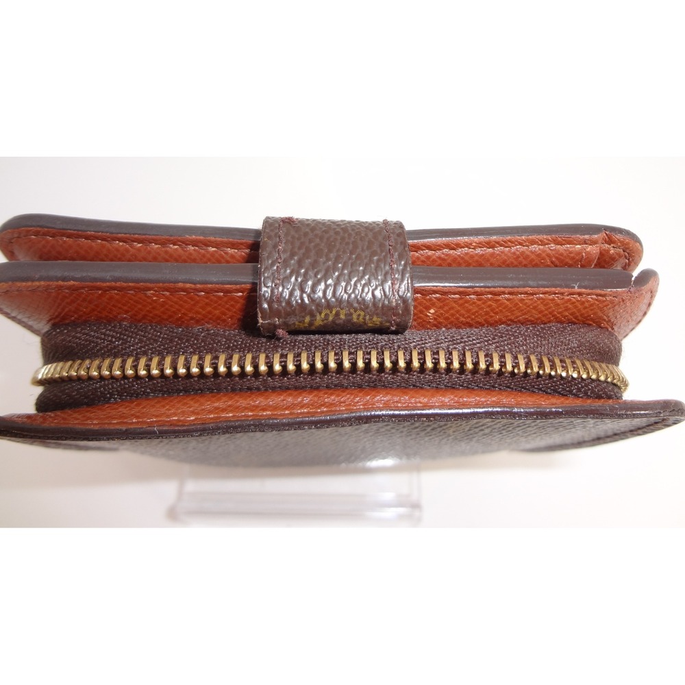 Louis Vuitton‎ Compact Zip Wallet in Monogram Canvas Bi Fold Wallet Brown - Picture 5 of 7